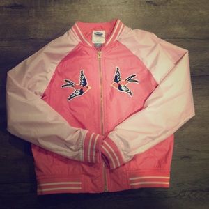Old navy little girl bird jacket